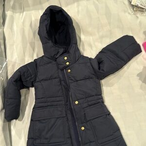 Crewcuts Black Jacket with Red Accent